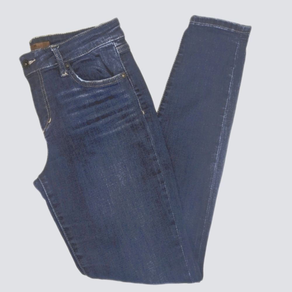 Joe's Jeans, dark blue wash, skinny stretch jeans, size 28, EUC